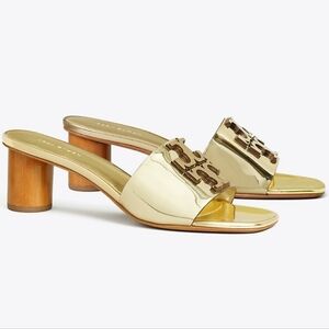 TORY BURCH Ines Mule - CRASH GOLD SZ 8